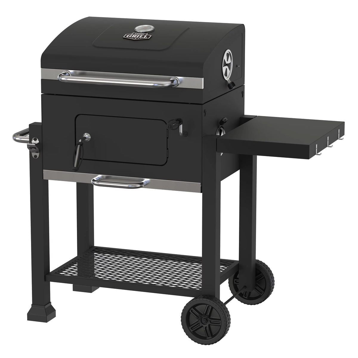 Heavy Duty 24-inch Charcoal Grill, Black I3271