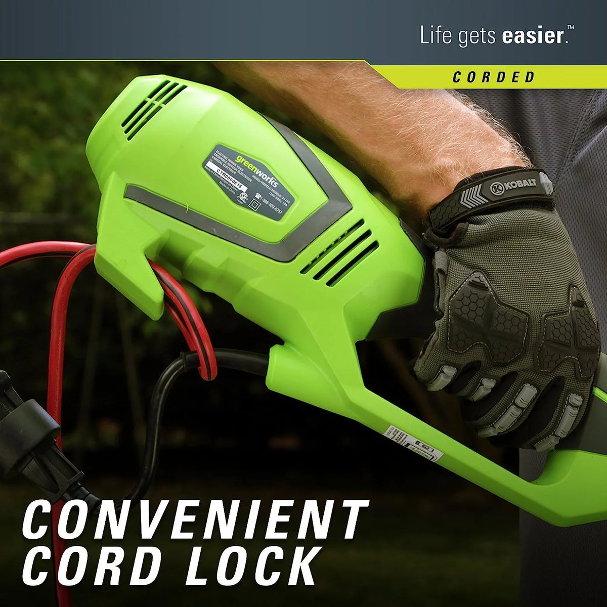 Corded Electric 10 Amp String Trimmer P86155
