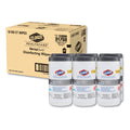 White 1-Ply Disinfectant Wipes X4247
