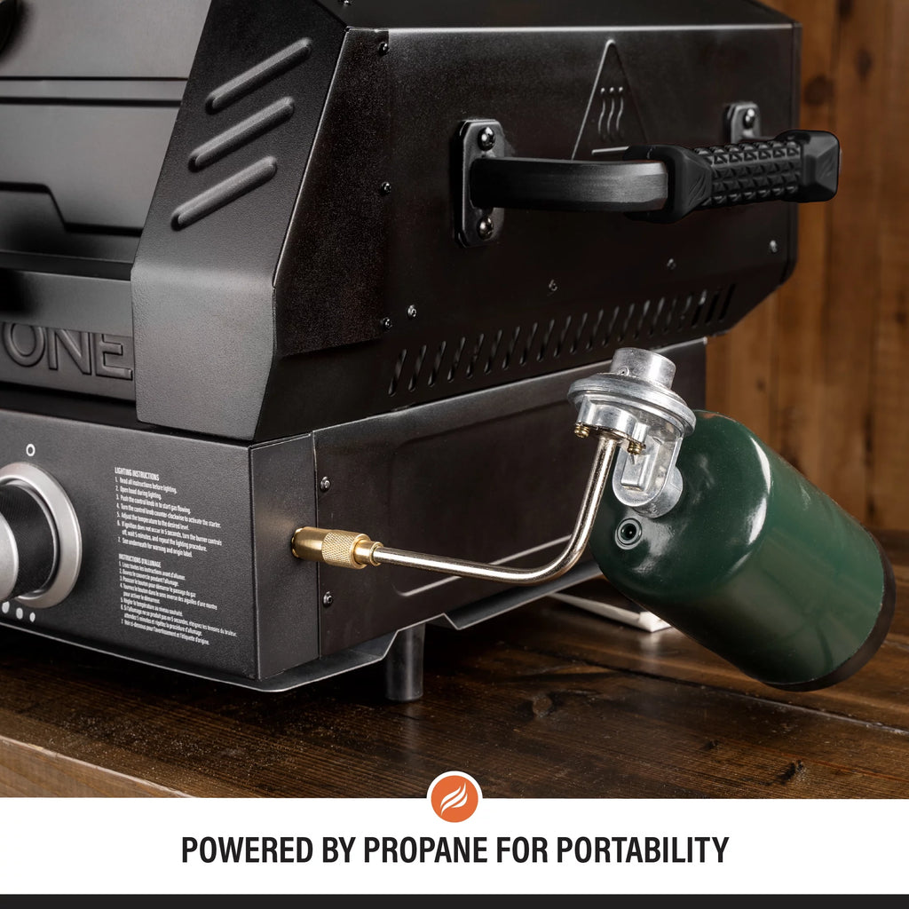Tabletop Propane Pizza Oven with Two 15 Cordierite Stones Z81719