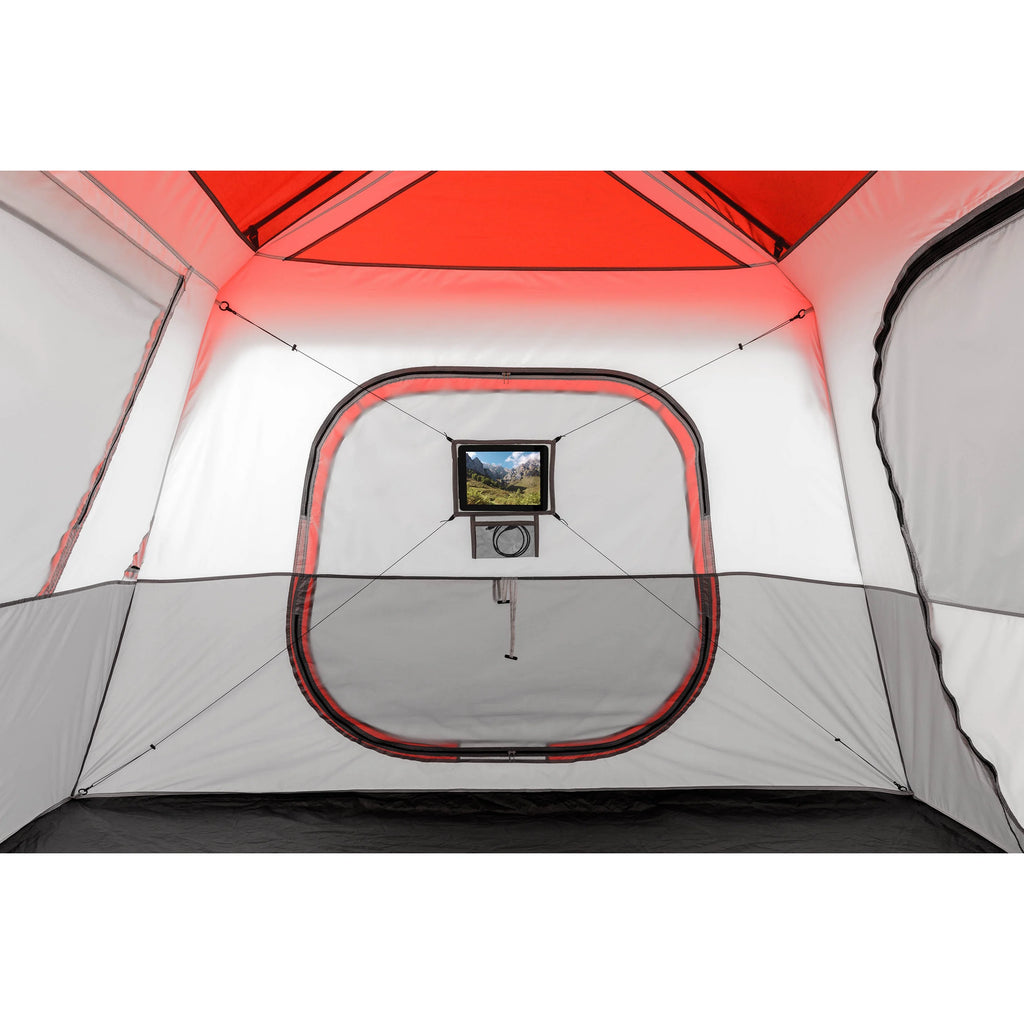 13' x 9' 8-Person Instant Cabin Tent with LED Lights Y3261