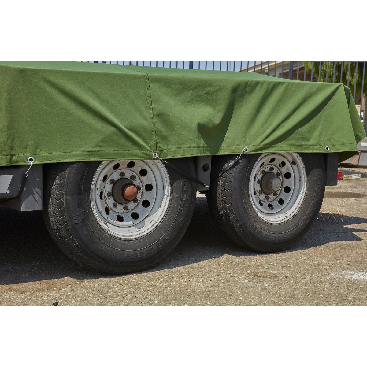 10 ft. x 12 ft. Canvas Tarp X786555