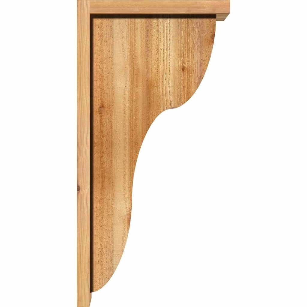 Rough Sawn Corbel with Backplate R8854