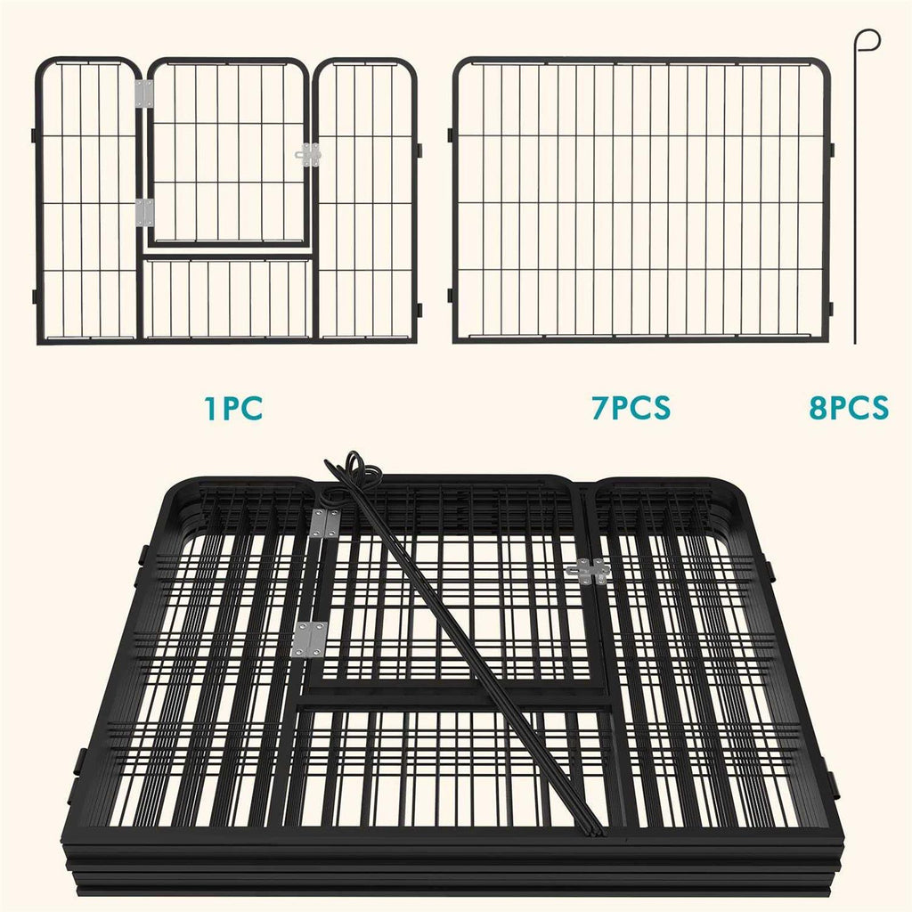 Heavy Duty Metal Dog Playpen Y27772