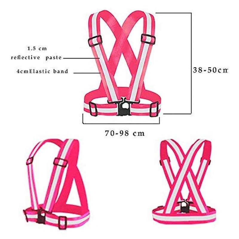 Reflective Vest with Hi Vis Bands N7802