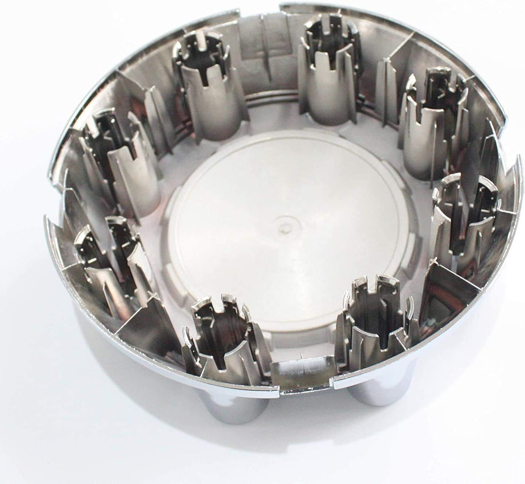 Chrome 8 Lug Wheel Center Hub Caps E8627