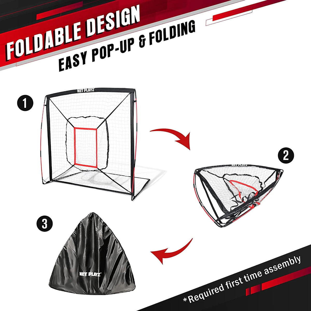 5' x 5' Baseball & Softball Practice Net M101