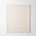 Ivory Cotton Percale Oversized Queen Flat Sheet V27117