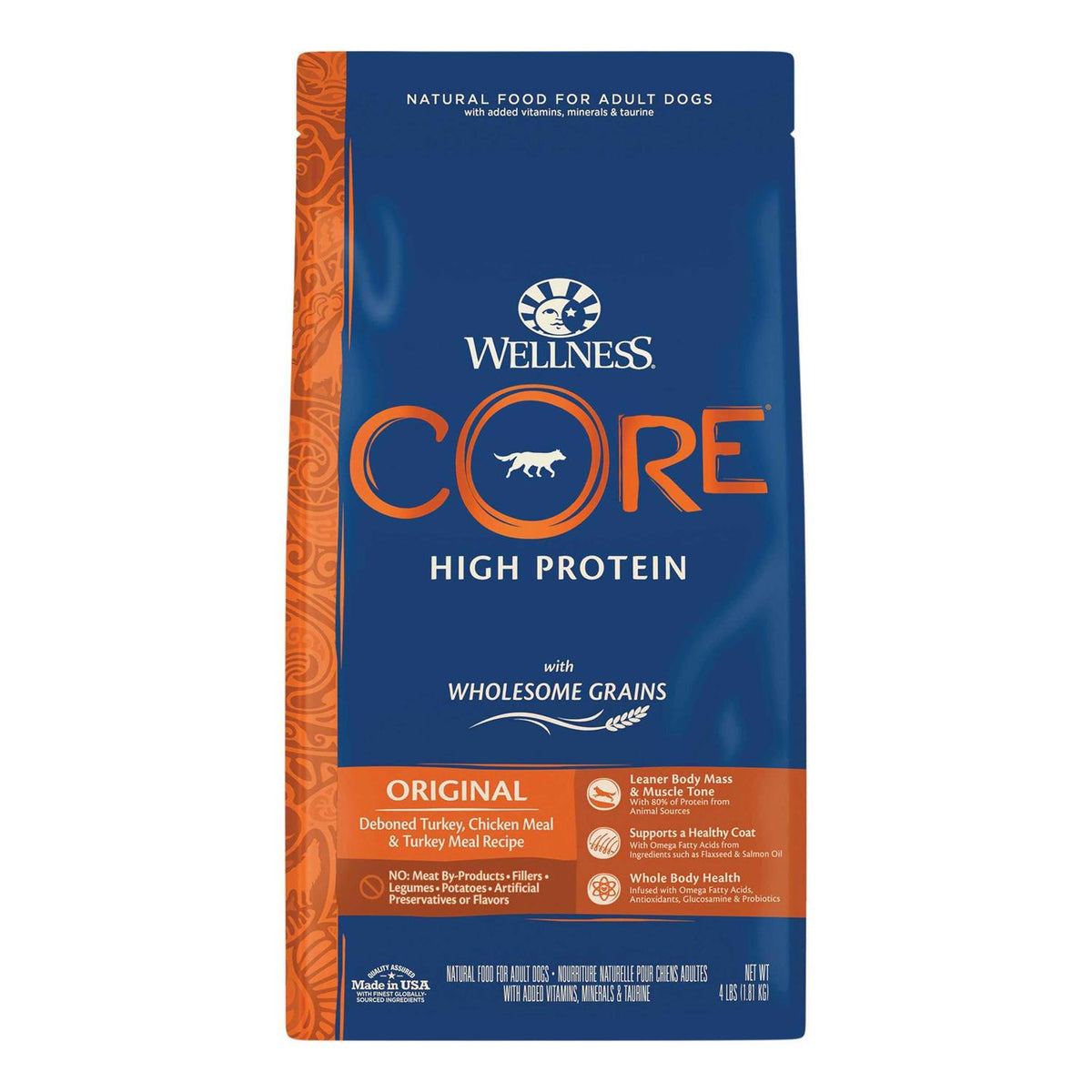High Protein Wholesome Grains Dry Dog Food Q15651