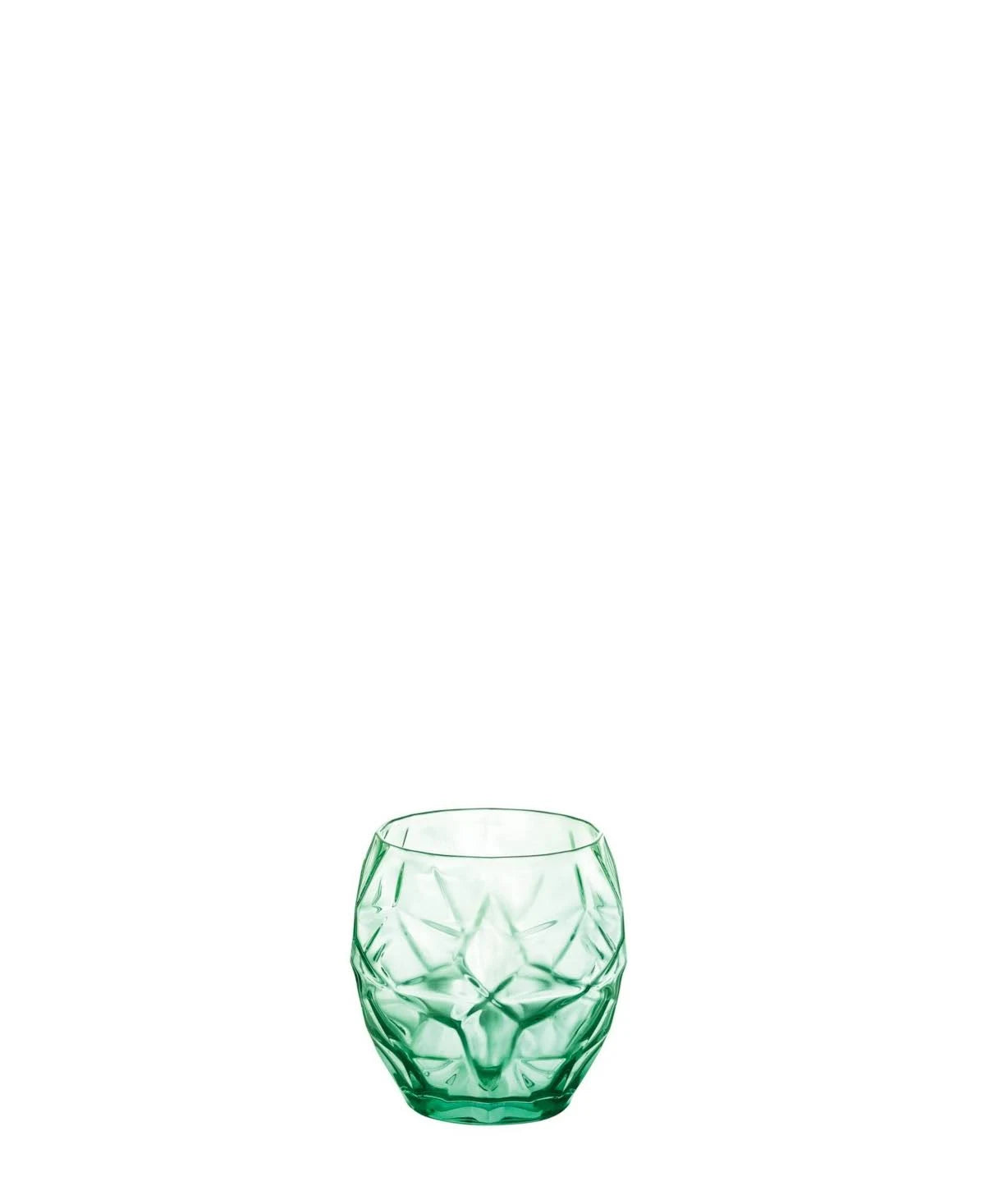 Set of 6 13.5 oz Cool Green Water Glass Y3669