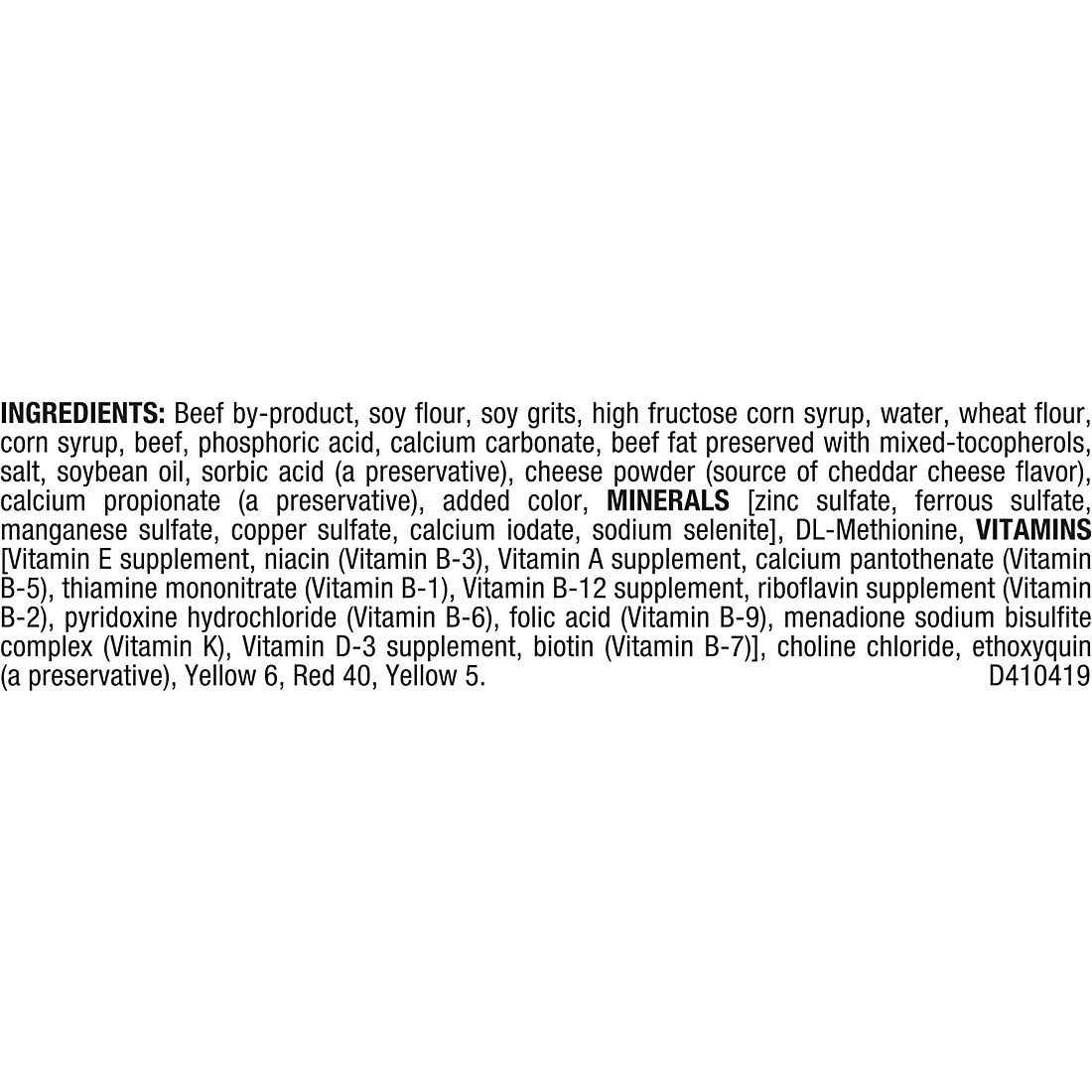 Moist & Meaty Burger Dry Dog Food A658526