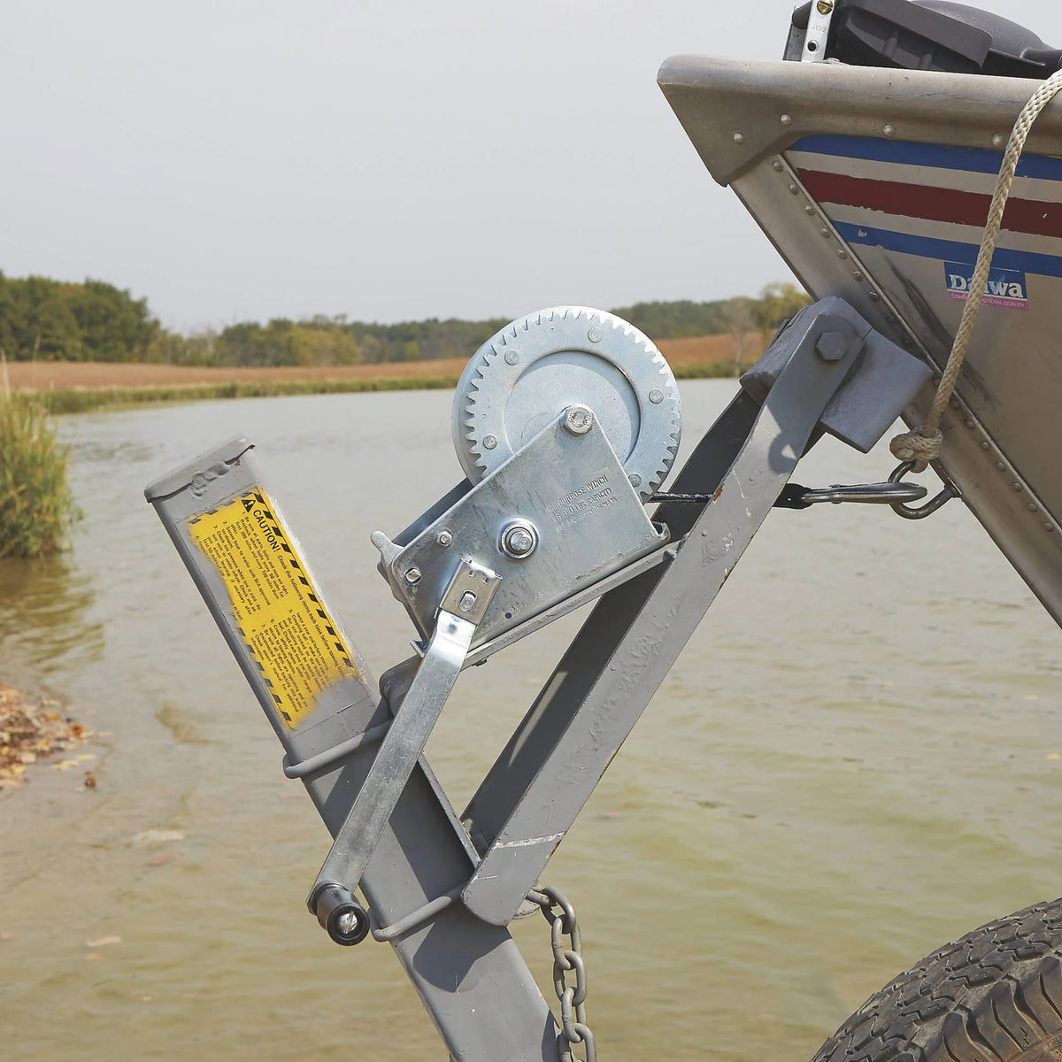 Two Speed Hand Winch 1800-Lb. Load Capacity Y961216