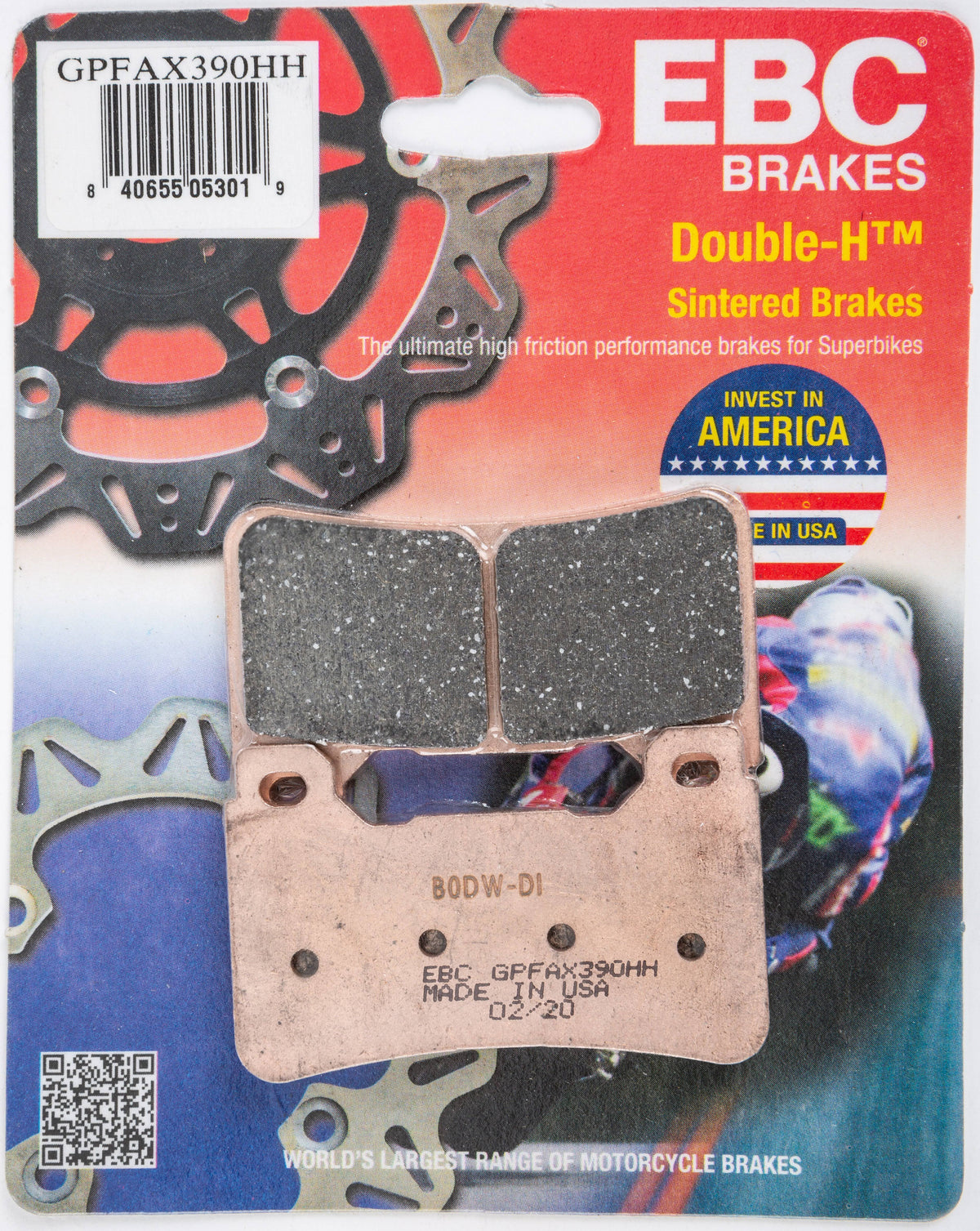 Sintered Road Race Brake Pads L623653