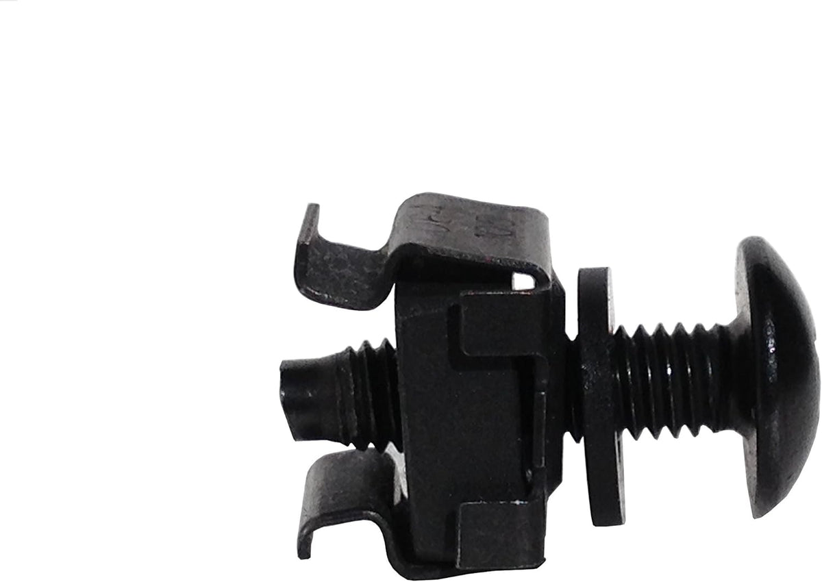 12-24 Cage Nut & Screws with Washers 50-Pack P11146