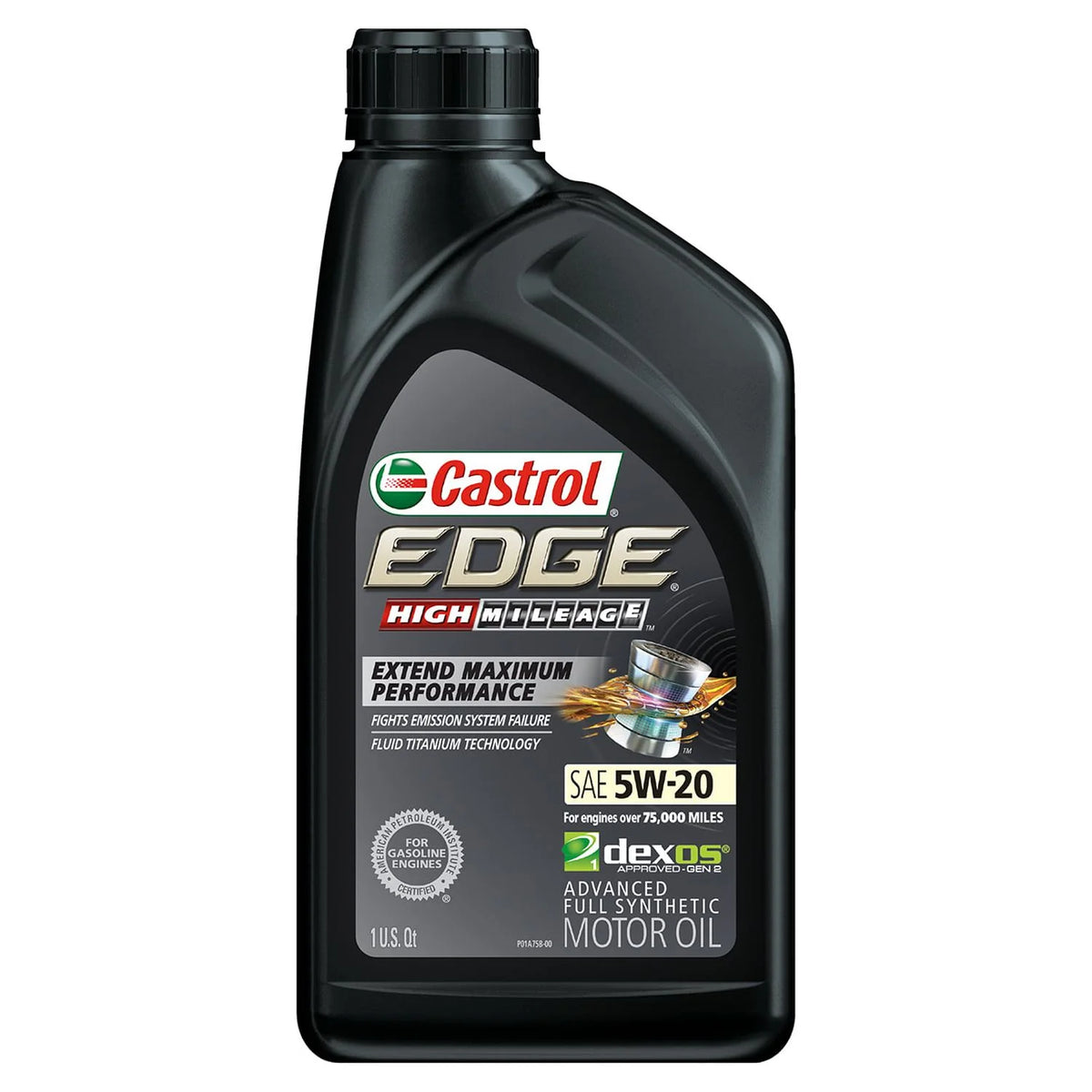 5W-20 Full Synthetic Motor Oil, 1 Quart H98999