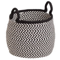 White & Black Basket V14153