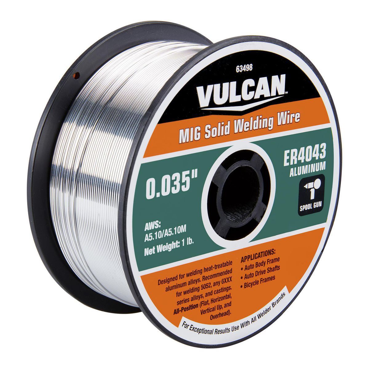 0.035 in. ER4043 MIG Solid Welding Wire 1 lb. Roll M275453