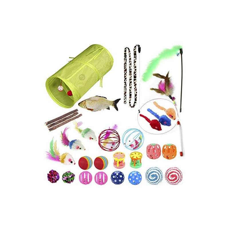 Ferret Tunnel and Assorted Toys Variety Pack H8160