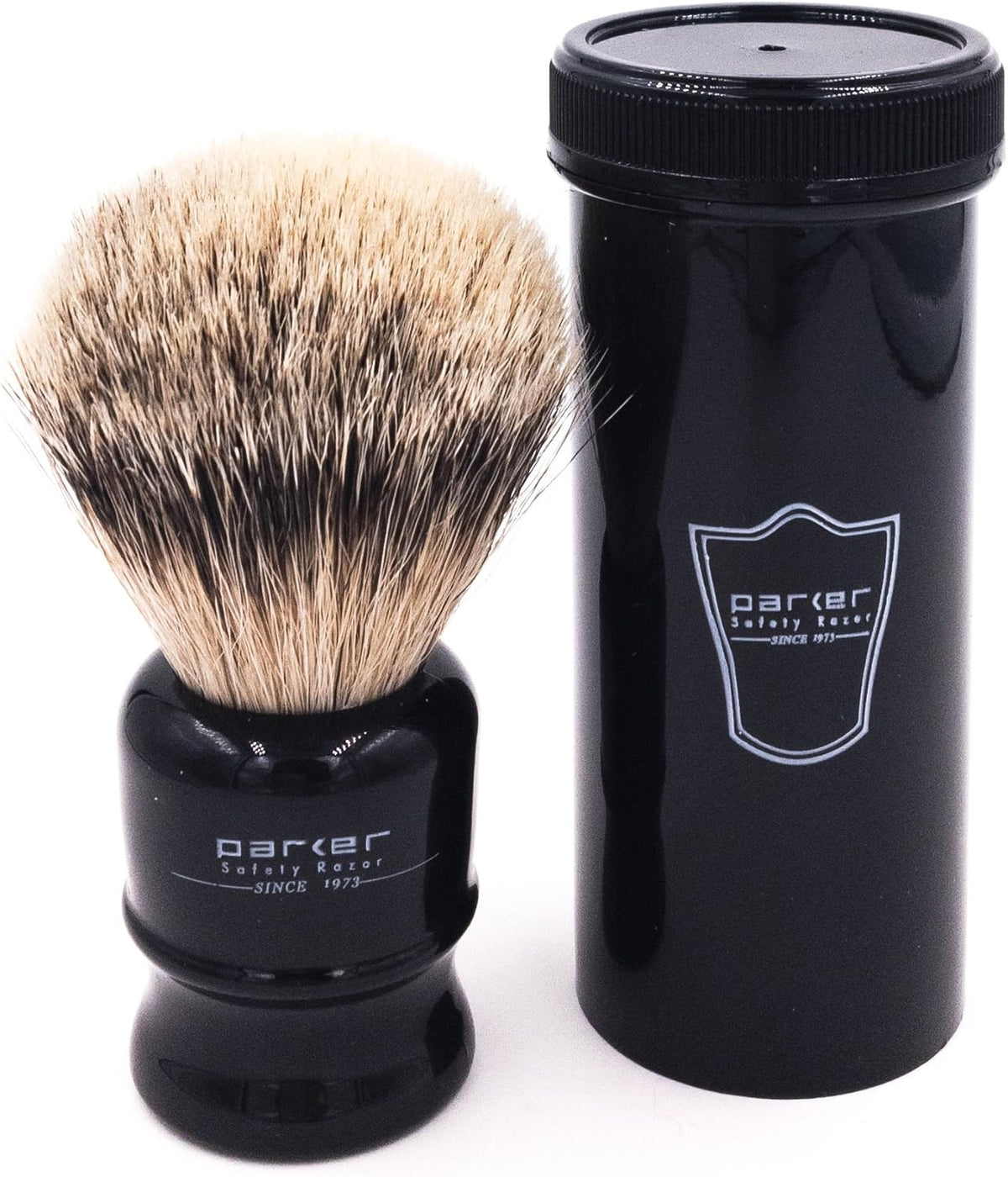 Silvertip Travel Shave Brush with Case R58453