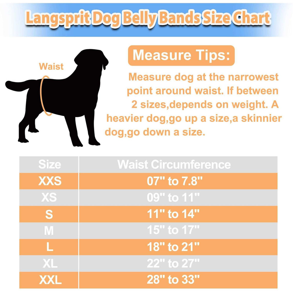 Washable Male Dog Belly Bands Z546