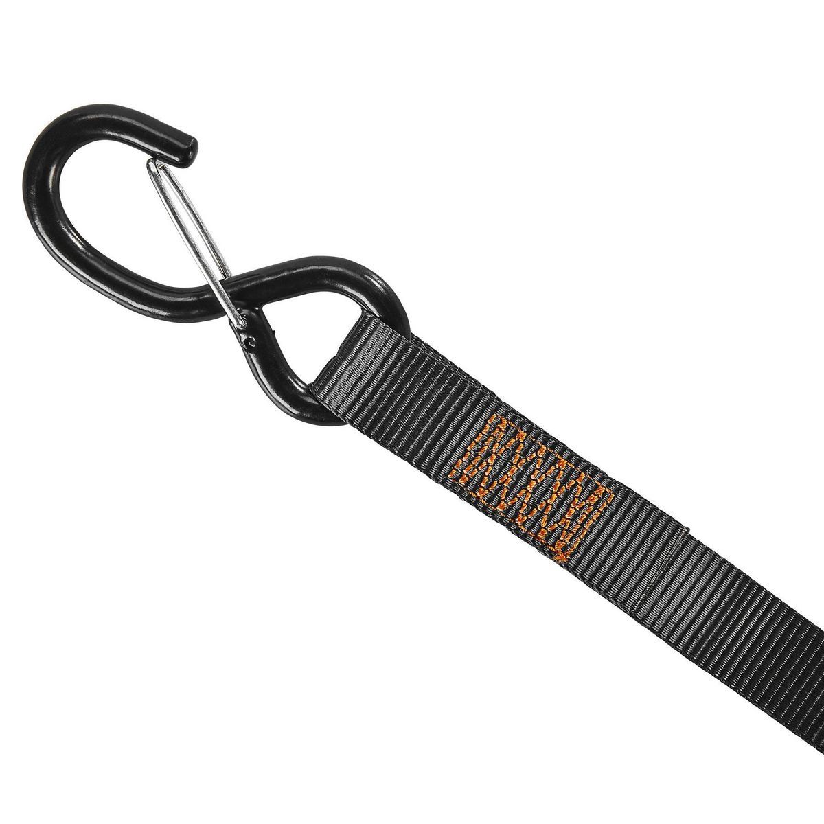 500 lb. Capacity 1 in. x 12 ft. Ratcheting Tie-Downs, 2-Pack Z570005