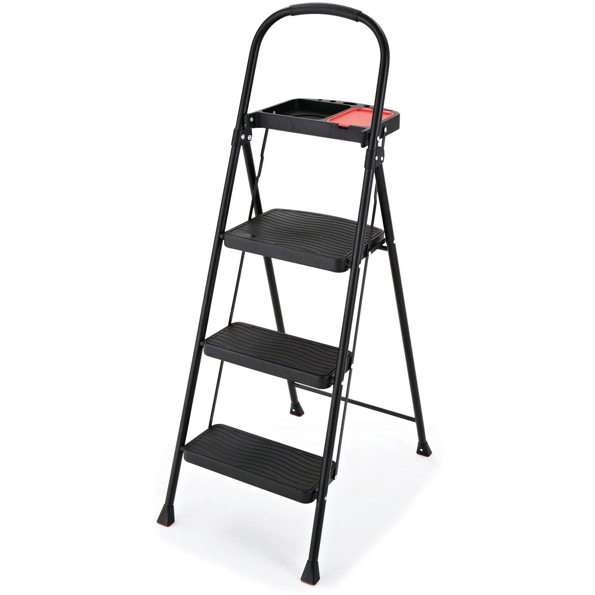 3-Step Steel Step Stool with Project Tray Z930