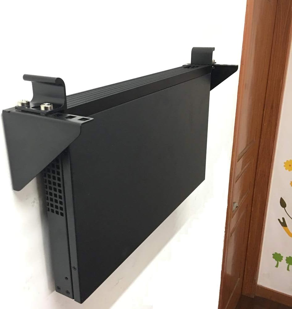 2U Foldable Cold Rolled Steel Vertical Wall Mount Rack N573890