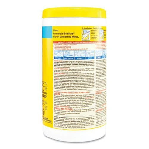 Lemon Scent Disinfecting Wipes Q362