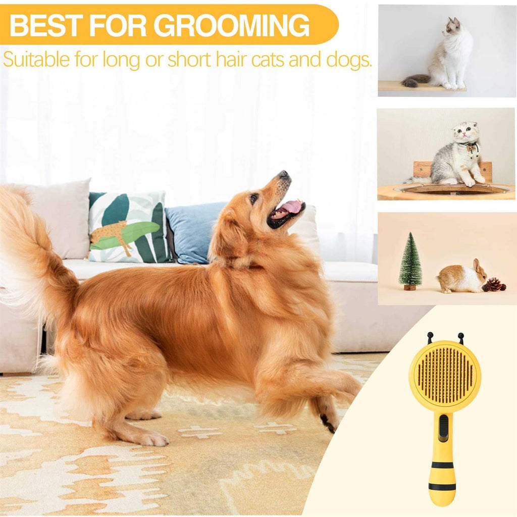 Self Cleaning Cat Slicker Brush A151253