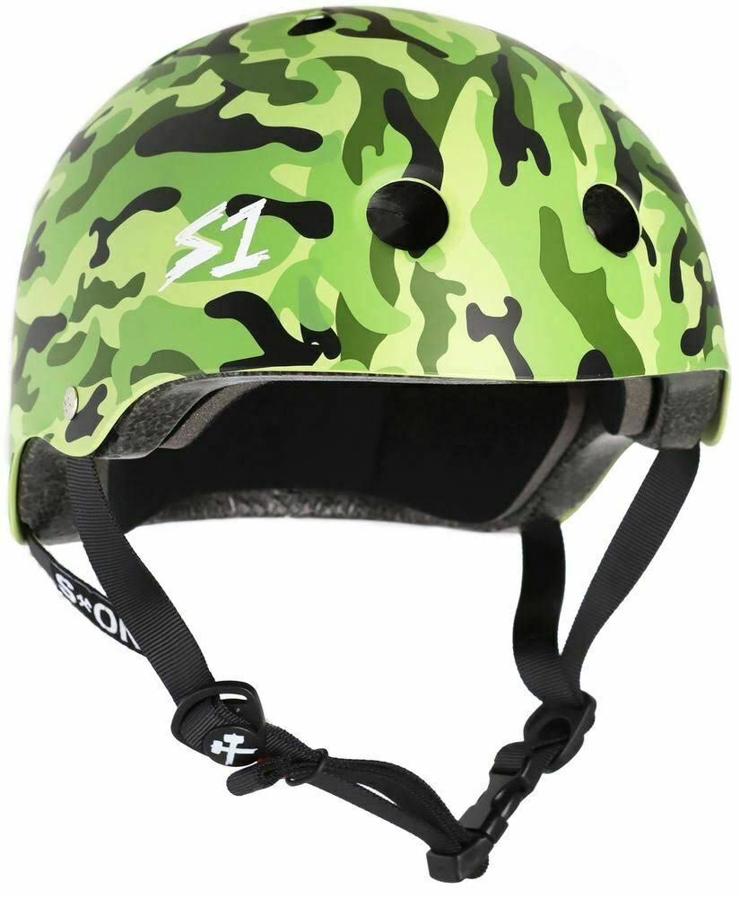 Green Camo Matte Helmet U9494