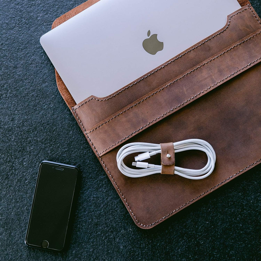 Leather Case Compatible with MacBook Pro 13 & MacBook Air 13 P31756