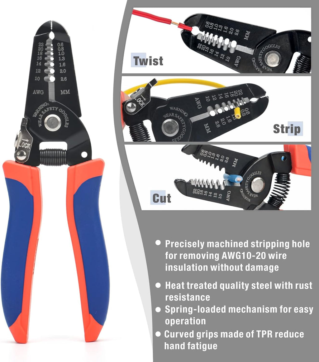 Deutsch Solid Contacts Crimping Tool AWG 26-12 Pack of 2 U1615