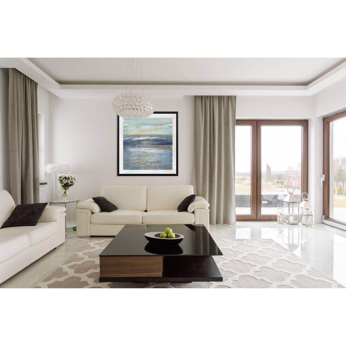 Framed Giclee Print 30x30 K781