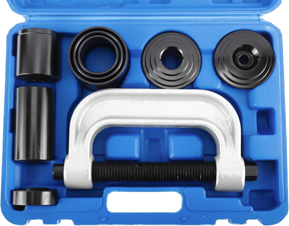 10Pcs Heavy Duty Ball Joint Press U Joint Tool Kit with 4 Adapters W58038