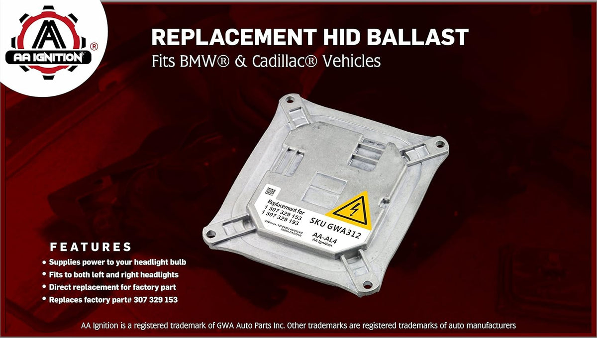 HID Xenon Headlight Ballast Control Unit Module V7243