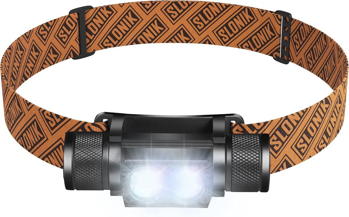 1000 Lumen Rechargeable CREE LED Headlamp with 2200 mAh Battery Z943933