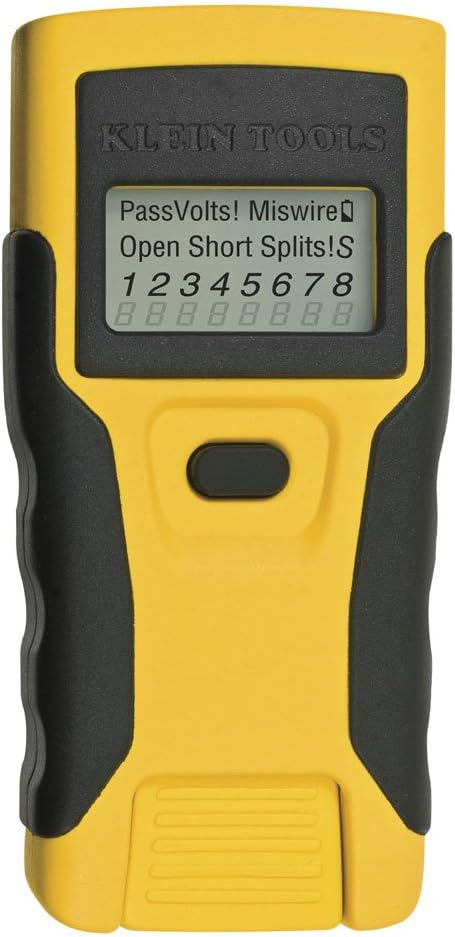 Cable Tester for RJ45 Twisted Pair Connections T404