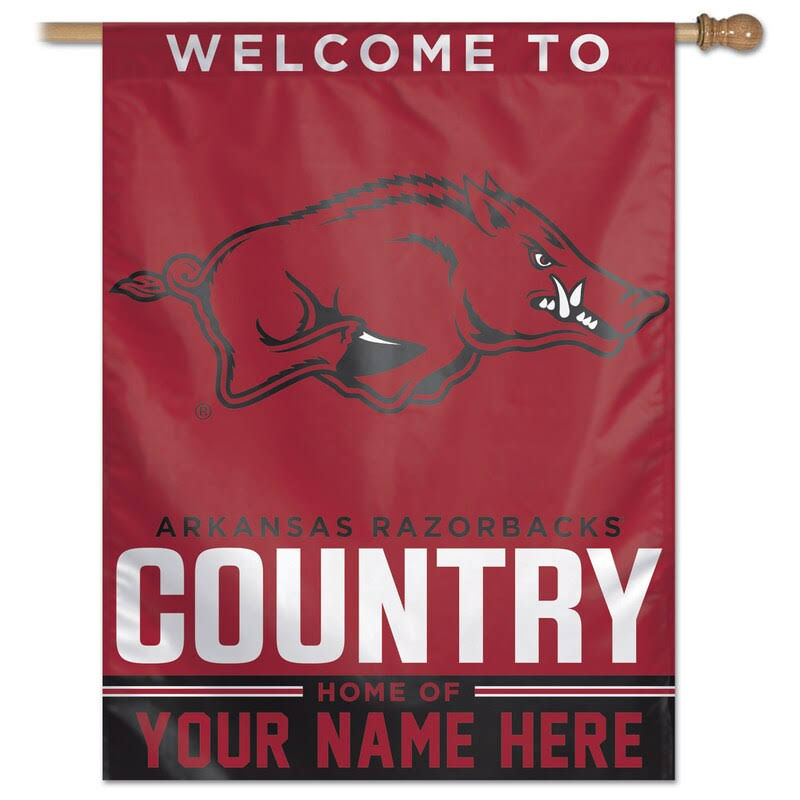 Arkansas Razorbacks 27 x 37 1-Sided Vertical Banner W5759