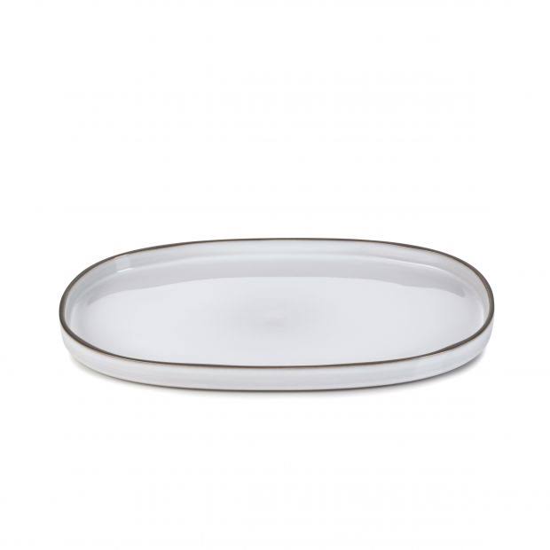 Large Oval Service Plate J3040