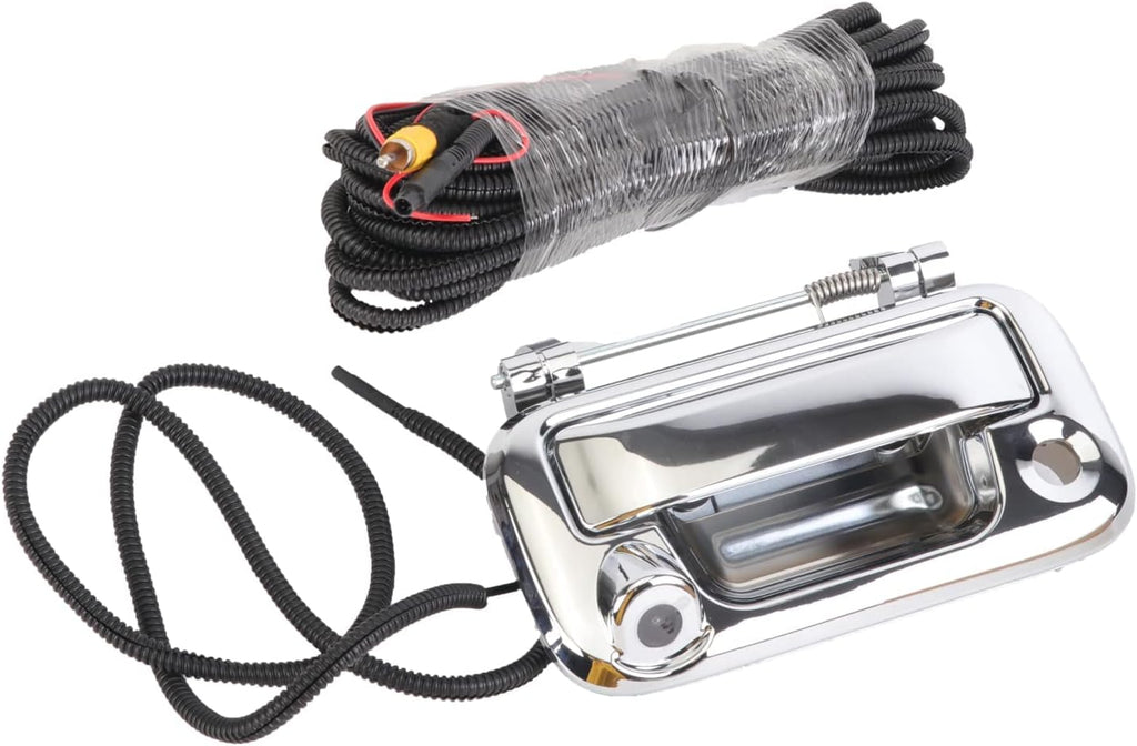 Chrome Tailgate Handle Backup Camera D5600