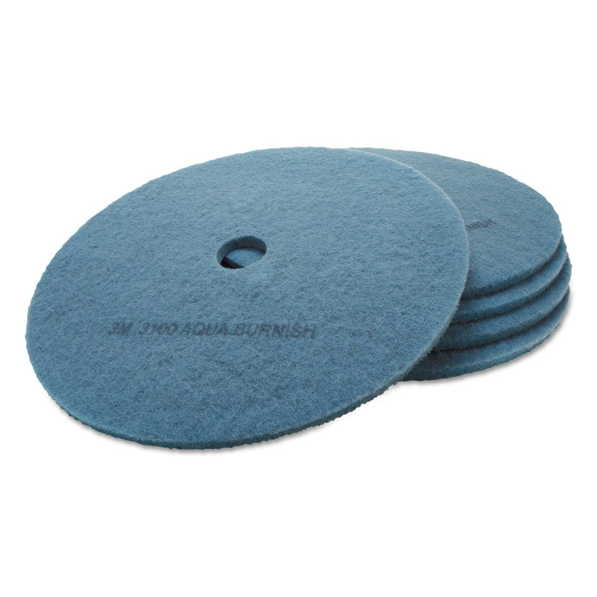 27x22 Aqua Floor Burnishing Pads 5/Carton K52912