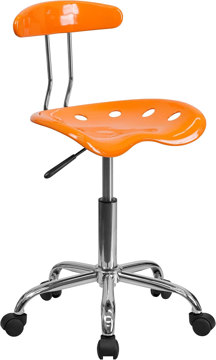 Adjustable Swivel Chair Bright Blue R5829