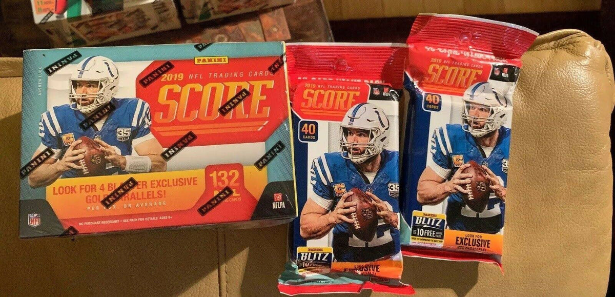 2019 Score Football Trading Card Blaster Box N8022