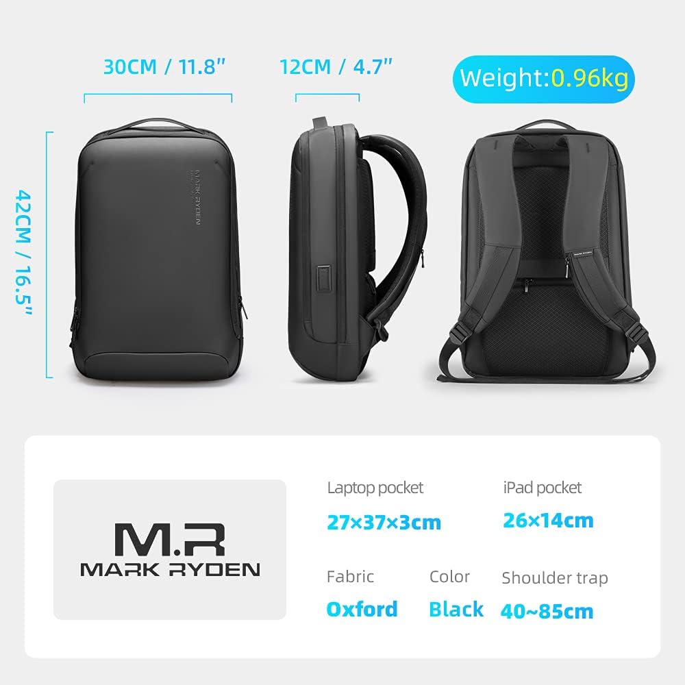 15.6 inch Hard Shell Laptop Backpack X612