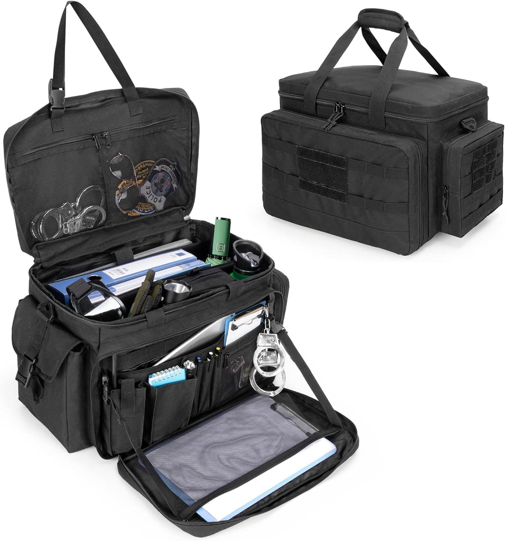 Black Car Front Seat Organizer with Padded Laptop Layer Y674498