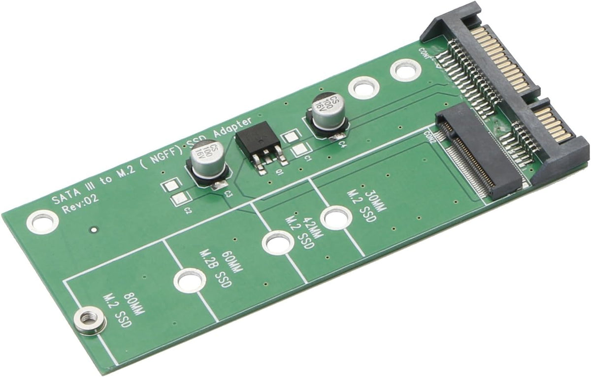 SATA III to M.2 SSD Converter Adapter Card C81427