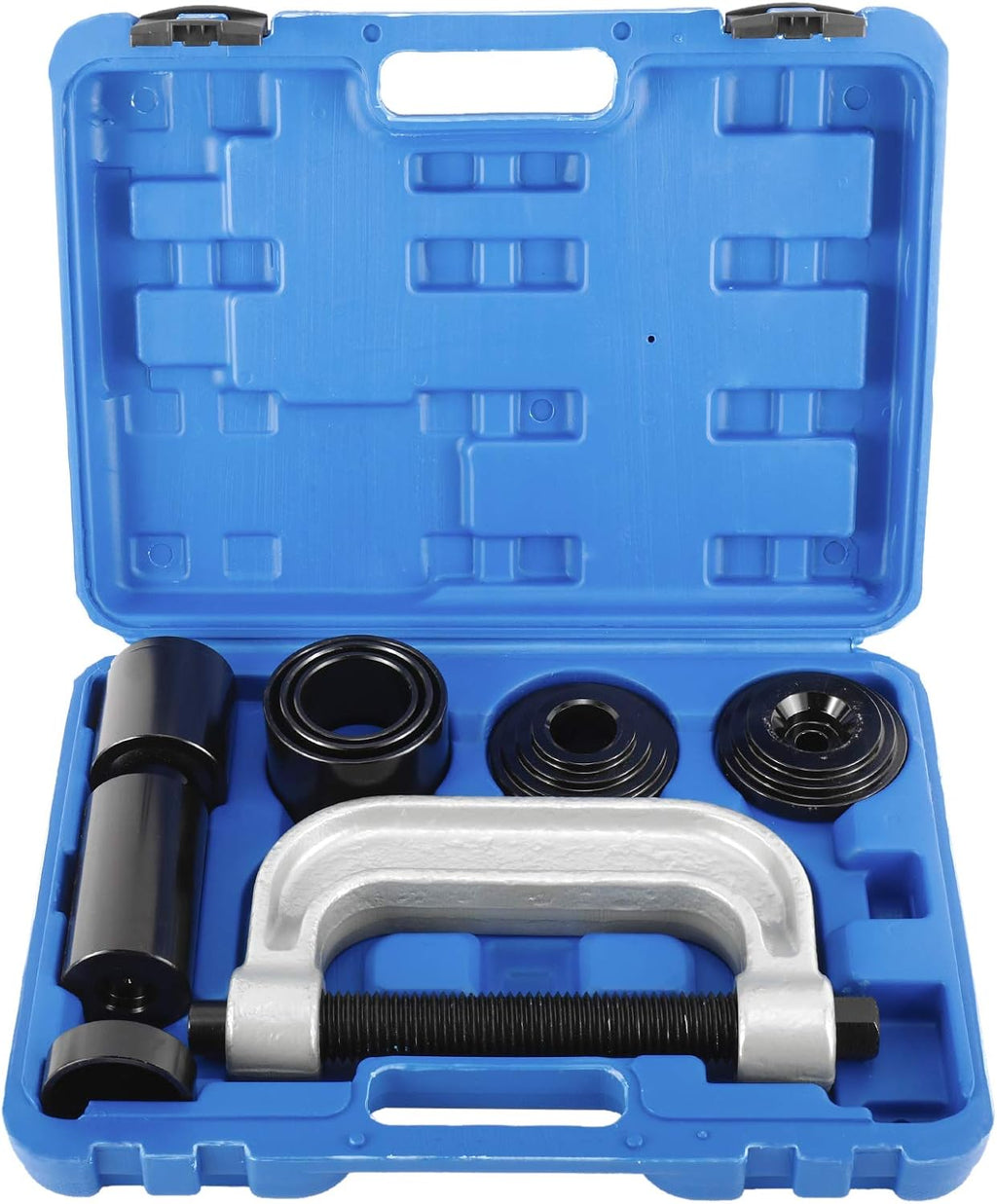 10Pcs Heavy Duty Ball Joint Press U Joint Tool Kit with 4 Adapters W58038