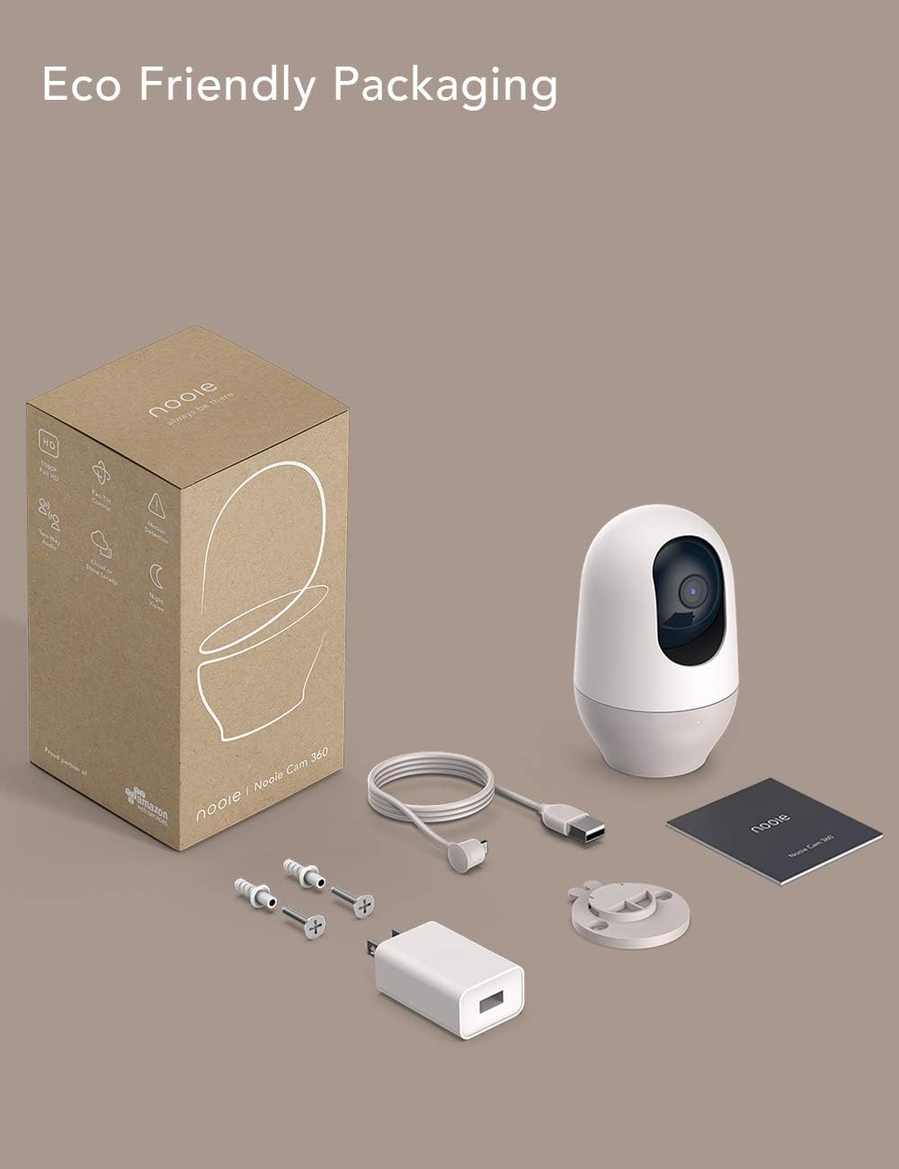 Indoor 1080P WiFi Security Camera Two Pack S953