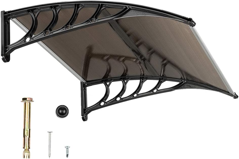 40x40 Polycarbonate Window Awning Door Canopy B9849