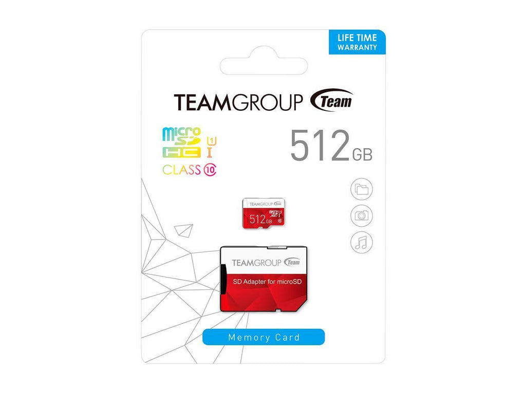 512gb microSDXC CL10 UHS-I Memory Card with SD Adapter W754425